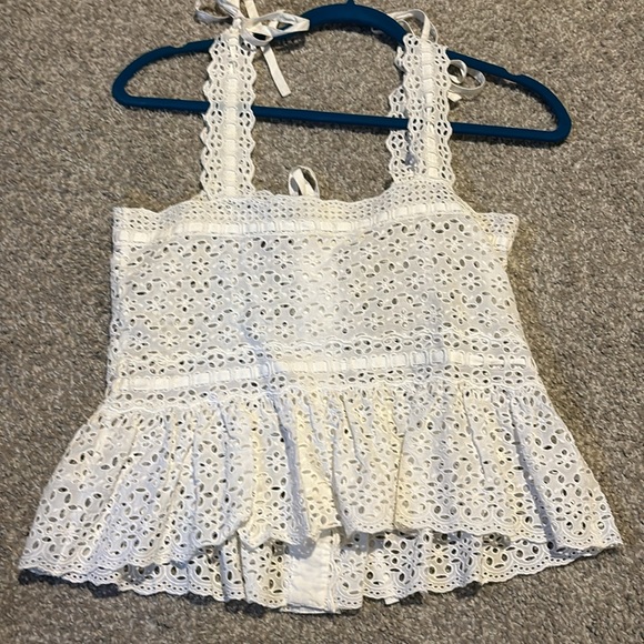 Ulla Johnson Tallis top in white EUC!! - Picture 4 of 6